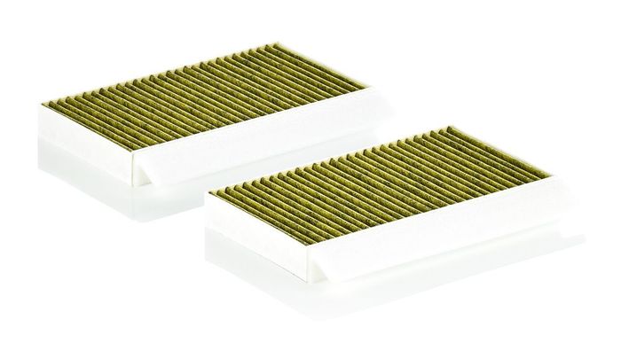 Innenraumluftfilter antibakteriell, fungizid, mit aktivkohle, mit polifenol p...