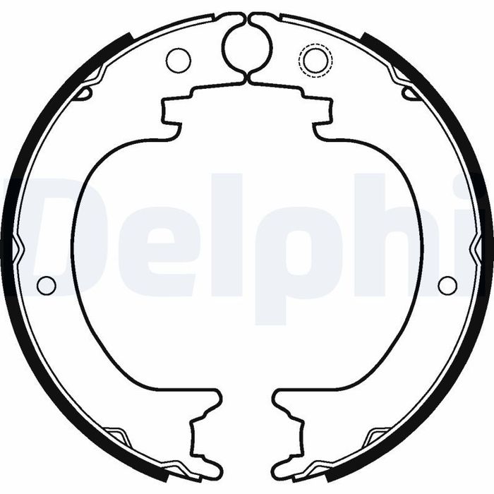 Bremsbacke passt zu: LEXUS RX; SUBARU TRIBECA; TOYOTA HIGHLANDER / KLUGER 2.7...