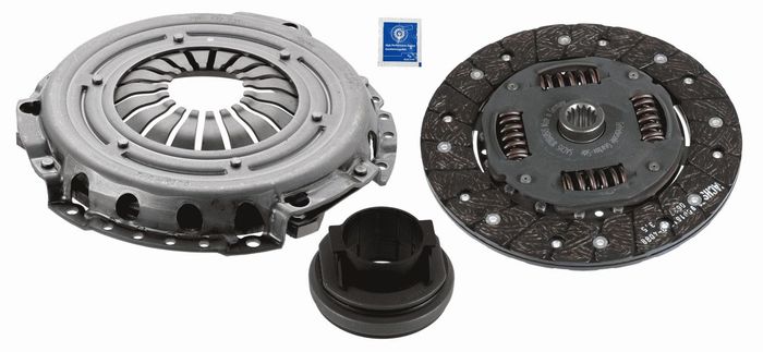 Satz der Kupplung mit Stützlager (200mm) passt zu: OPEL AGILA A, ASTRA F, AST...