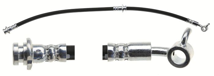 Bremsleitung elastisch vorne L (länge 556mm, M10x1/Banjo) passt zu: NISSAN MI...