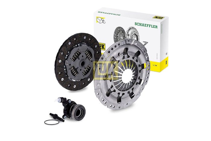 Satz der Kupplung mit Hydrauliklager (200mm) passt zu: OPEL ASTRA J, VECTRA B...