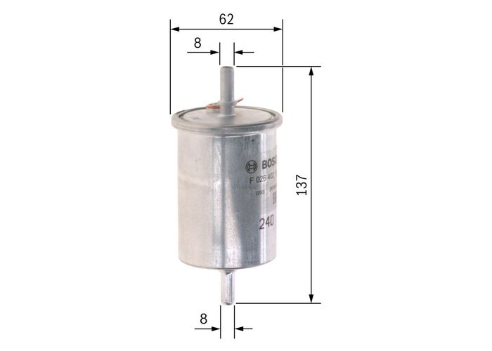 Kraftstofffilter passt zu: SMART CITY-COUPE, FORTWO 0.8D 11.99