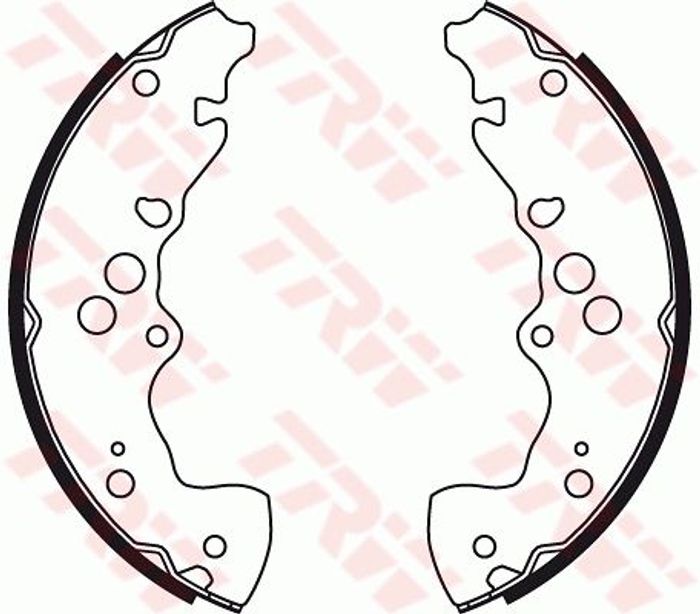 Bremsbacke passt zu: SUZUKI GRAND VITARA I 2.0D/2.7 07.01-09.05