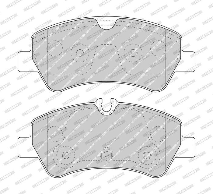 Bremsbelagsatz hinten , passt zu: FORD TOURNEO CUSTOM V362, TRANSIT CUSTOM V3...