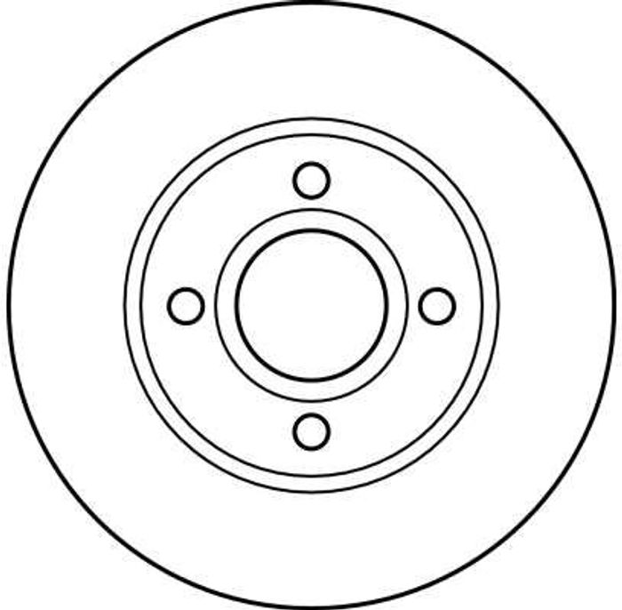 Bremsscheibe vorne L/R passt zu: FORD COUGAR, MONDEO I, MONDEO II, MONDEO III...