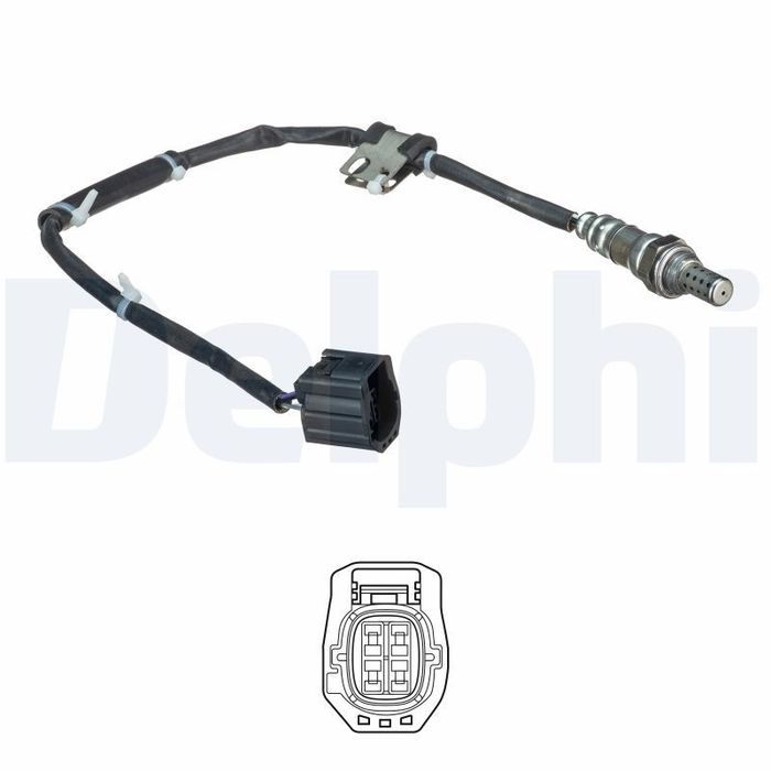 Lambdasonde (anzahl der Leitungen 4, 546mm) passt zu: MAZDA 6 1.8/2.0/2.3 01....