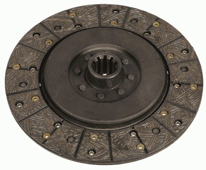 Kupplungsscheibe (250mm) passt zu: MERCEDES T2/L, LP 3.8D 09.63-12.88