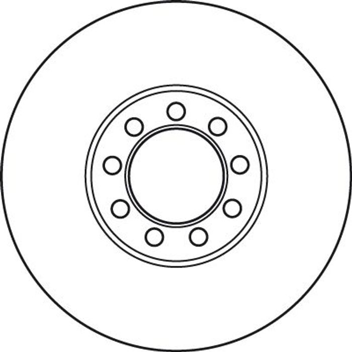 Bremsscheibe vorne L/R passt zu: IVECO DAILY IV, DAILY V, DAILY VI 2.3D/3.0CN...