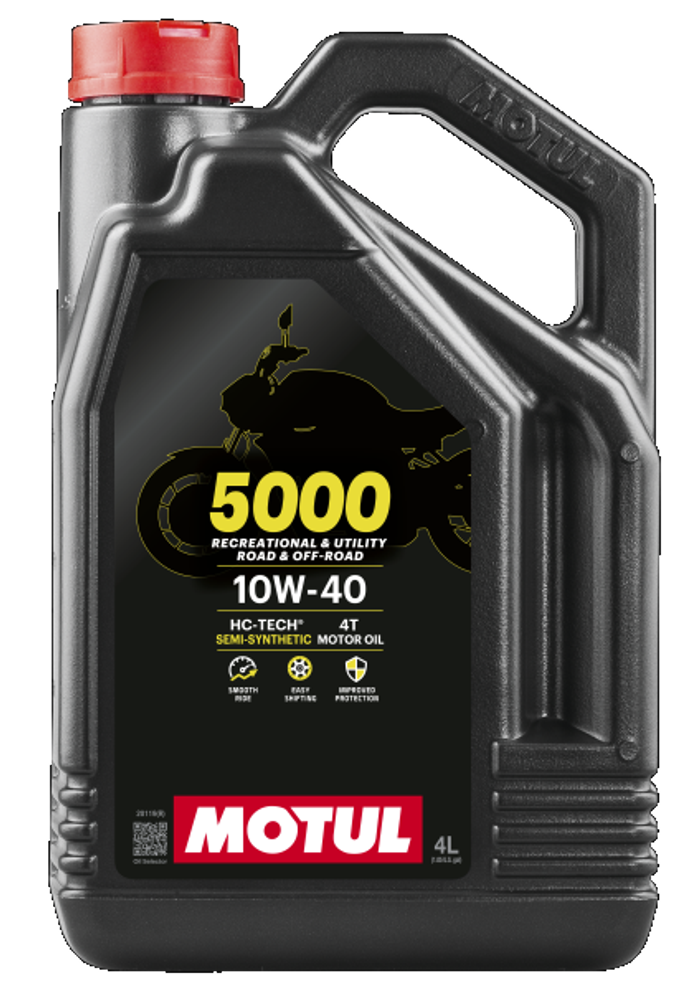 4T-Motoröl MOTUL 5000 10W40 4l Halbsynthetische