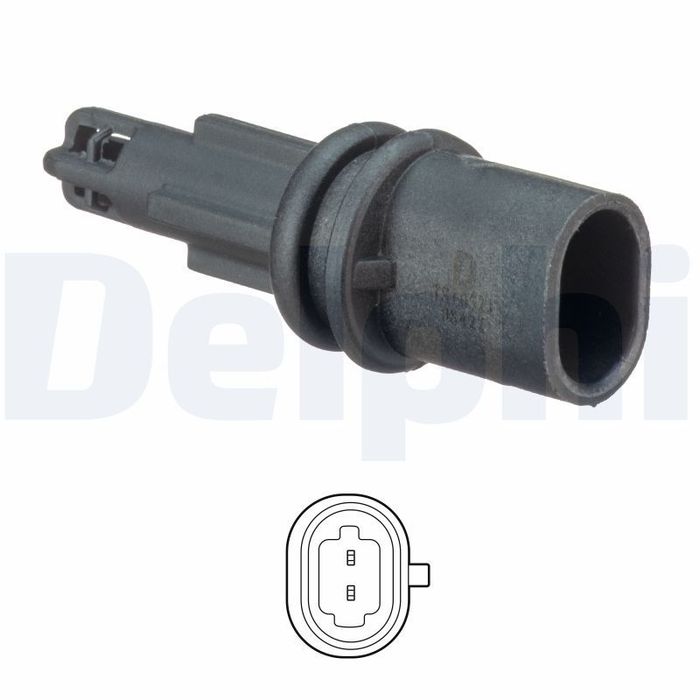 Lufteinlasstemperatursensor passt zu: ALFA ROMEO 145, 146; OPEL ASTRA F, ASTR...
