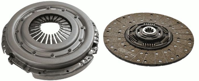 Kupplungssatz (362mm, kein Entriegelungslager) passt zu: MAN L2000, M 2000 L,...