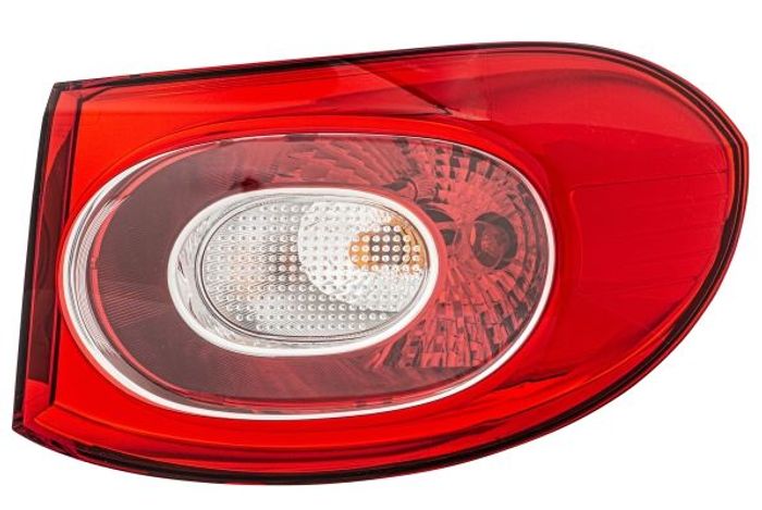 Lampe hinten R (äußerer Teil, P21W/WY21W, blinkerfarbe weiß, glasfarbe rot/we...