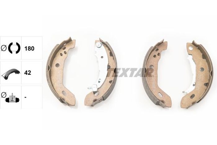 Bremsbacke passt zu: MERCEDES A (W168) 1.4/1.6/1.7D 07.97-08.04
