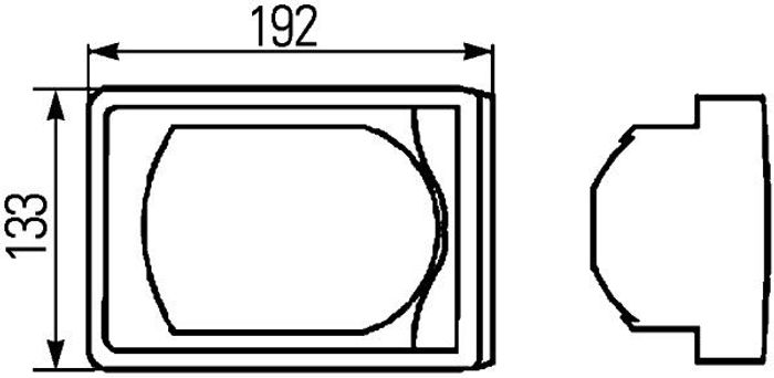 Fahrtrichtungsanzeiger hinten L/R (glasfarbe: durchsichtig, LED)