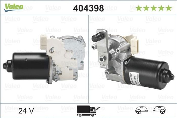 Wischermotor vorne passt zu: MERCEDES ATEGO, ATEGO 2, ATEGO 3, AXOR, AXOR 2,...