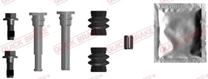 Montagesatz des Bremssattels vorne L/R passt zu: SKODA FABIA III, FABIA III P...