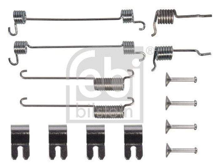 Montagesatz der Bremsbacken passt zu: FORD FOCUS I 1.4-2.0 10.98-11.04