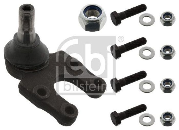 Schwingenbolzen vorne L/R (unten vorne) (kegeldurchmesser 19,6mm, inkl. Schra...