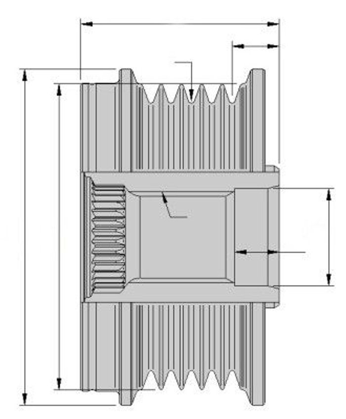Generatorfreilauf