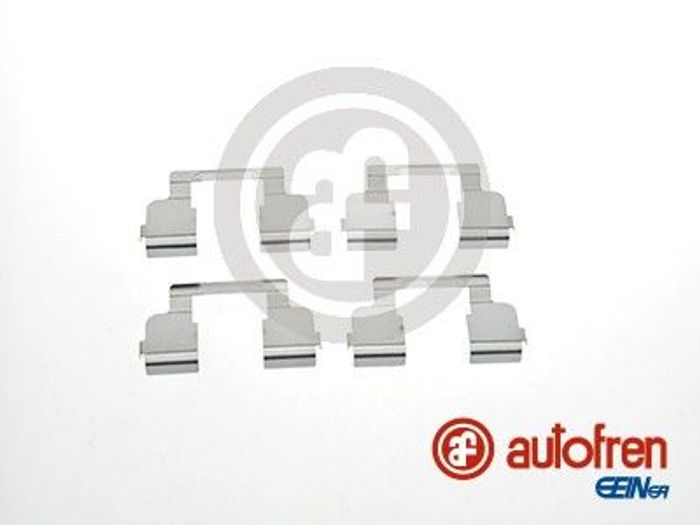Montagesatz des Bremsklotzes vorne passt zu: DACIA LOGAN, LOGAN MCV, SANDERO;...