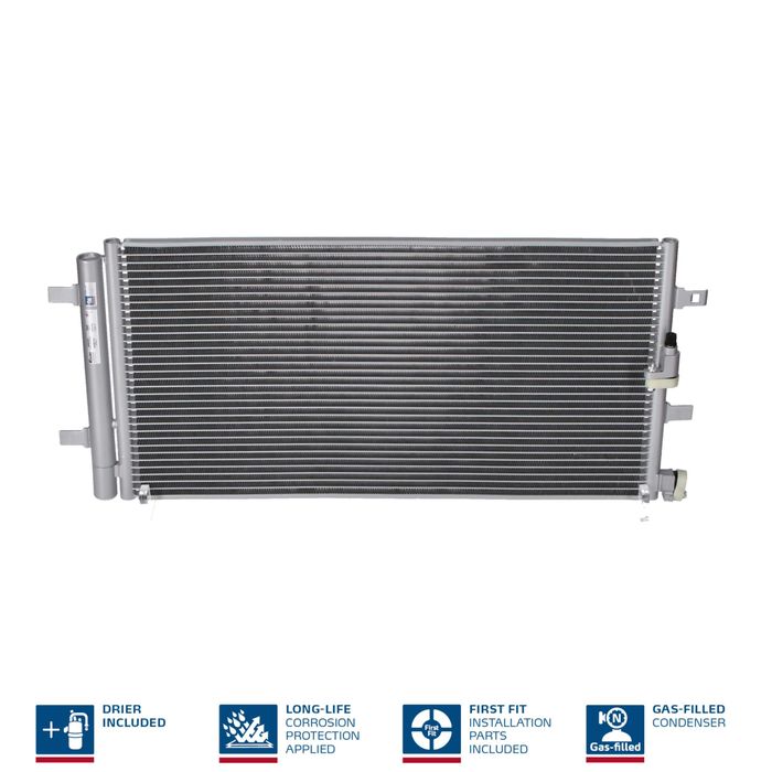 Klimaanlage Kondensator (mit Trockner, (EN) additional fitting elements) pass...