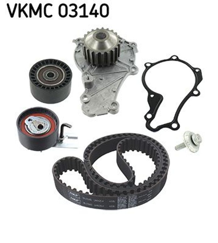 Ventilsteuerung Satz (Riemen + Rolle + Flüssigkeitspumpe) passt zu: CITROEN C...