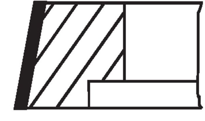 Kolbenringe (97mm 2,5-2,5-4) passt zu: MERCEDES LK/LN2, MK, NG, O 301, O 309,...