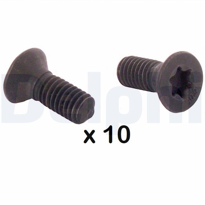 Montageschraube der Bremsscheibe hinten/vorne (M6x1x16,1 Packung 10Stk.) pass...