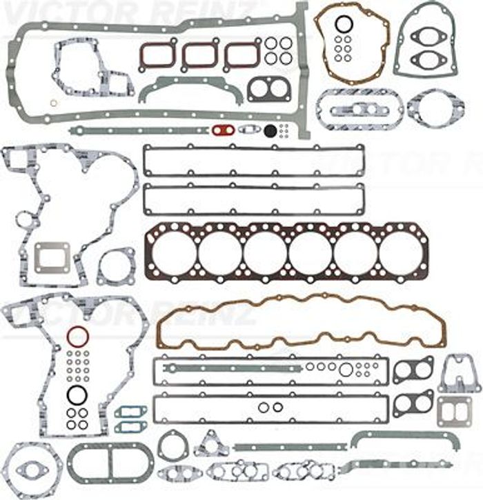 kompletter Satz von Motordichtungen passt zu: JOHN DEERE 4055, 4255, 4455, 45...