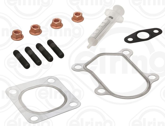 Montageset der Turbokompressors (mit Dichtungen) passt zu: IVECO DAILY II, PO...
