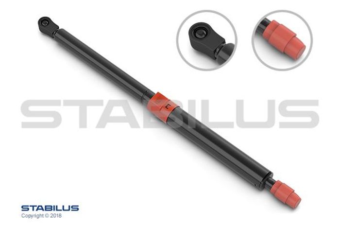 Gasfeder kofferraumdeckel R max. Länge: 378mm, hub:121mm passt zu: MERCEDES E...