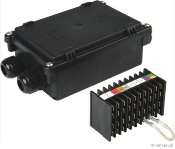 Kabelanschlüsse Sortiment (anzahl der Pins: 12, Anschlussdose; (EN) 4 connect...