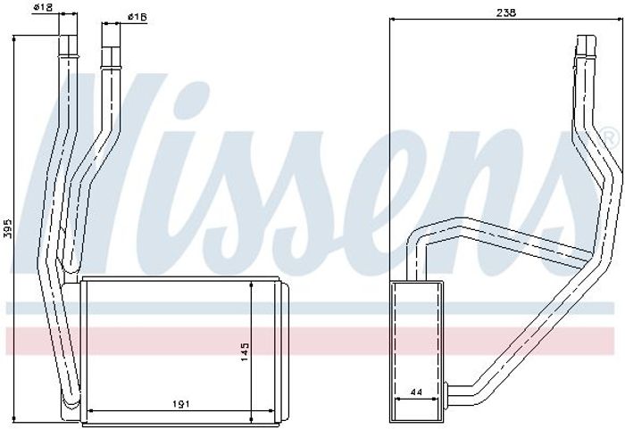Heizgerät passt zu: FORD FIESTA V, FUSION; MAZDA 2 1.2-2.0 11.01-12.12