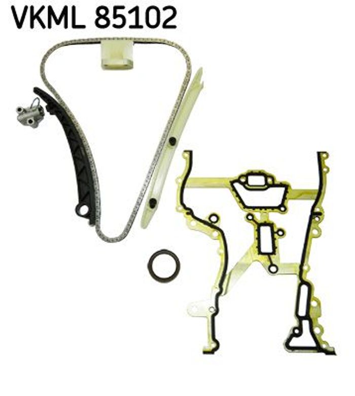 Ventilsteuerung Satz (Kette + Elemente) passt zu: OPEL AGILA A, ASTRA G, ASTR...