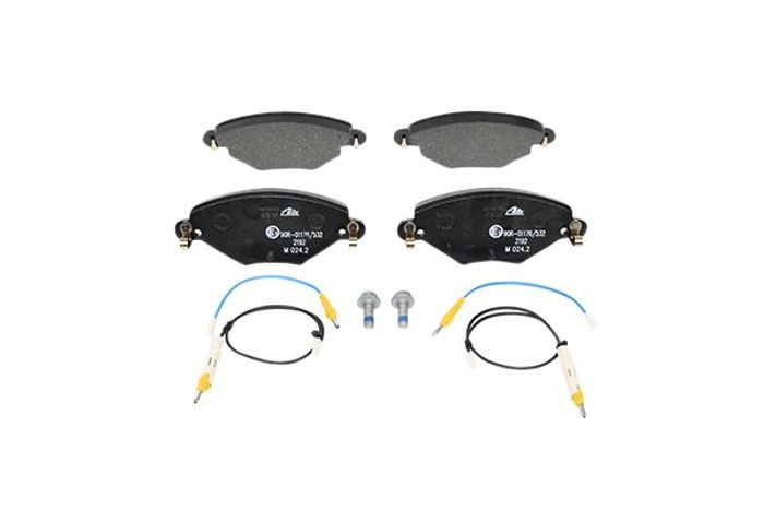 Bremsbelagsatz vorne (mit Bremssattelführungsschrauben), passt zu: CITROEN C5...