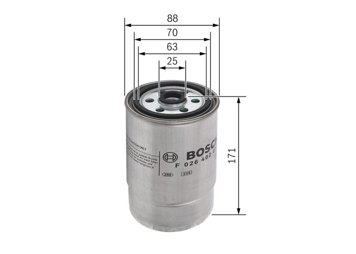 Kraftstofffilter passt zu: ALFA ROMEO 156; CITROEN JUMPER II; FIAT DUCATO; PE...