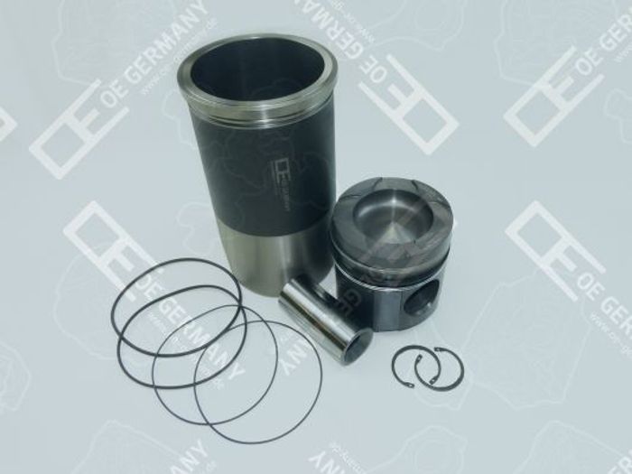 Satz des Kolbens mit Buchse (128mm) passt zu: MAN