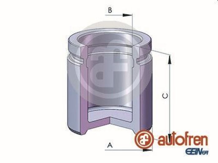 Kolebn des Bremssattels hinten (45mm; 53mm) passt zu: MERCEDES SPRINTER 2-T (...