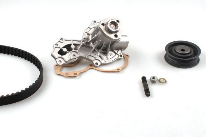 Ventilsteuerung Satz (Riemen + Rolle + Flüssigkeitspumpe) passt zu: AUDI 100...