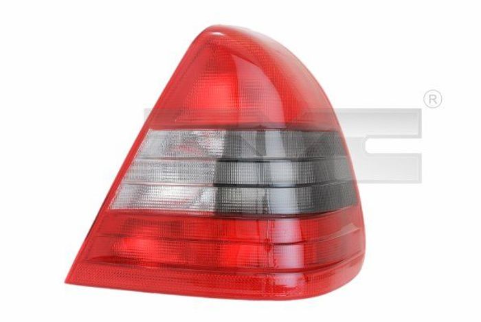 Lampe hinten R (blinkerfarbe getönt grau, glasfarbe rot) passt zu: MERCEDES C...