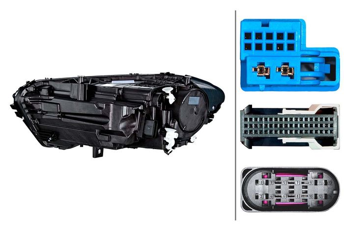 Scheinwerfer R (LED) passt zu: MERCEDES A-KLASA W177 10.22