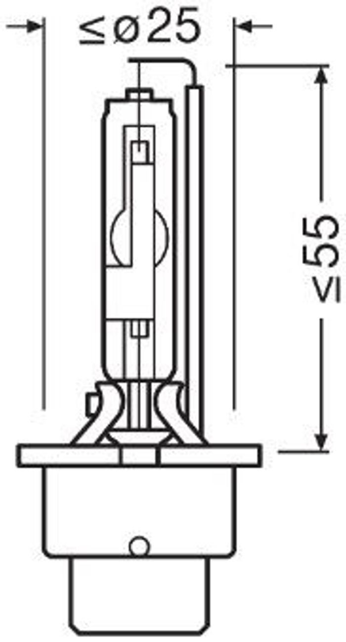 Glühbirne (Karton 1Stück) D4R 35W P32D-6 Xenarc 4150K