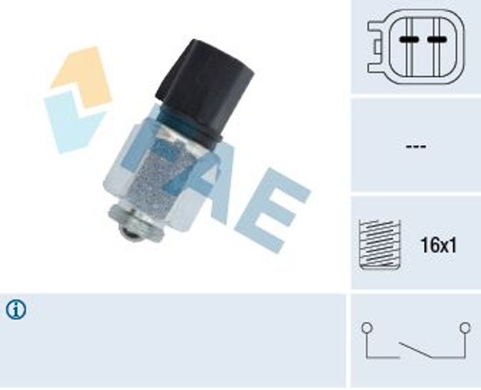 Lichtschalter Rückwärts passt zu: VOLVO C30, S40 II, S80 II, V50, V70 III; FO...