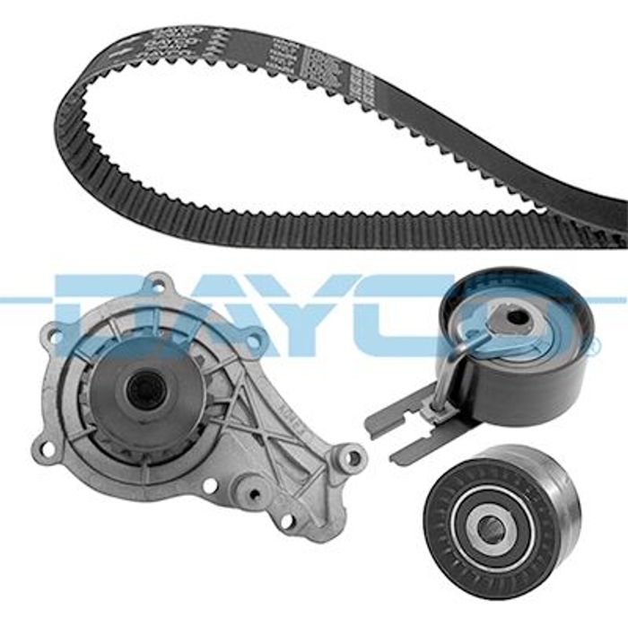 Ventilsteuerung Satz (Riemen + Rolle + Flüssigkeitspumpe) passt zu: VOLVO C30...