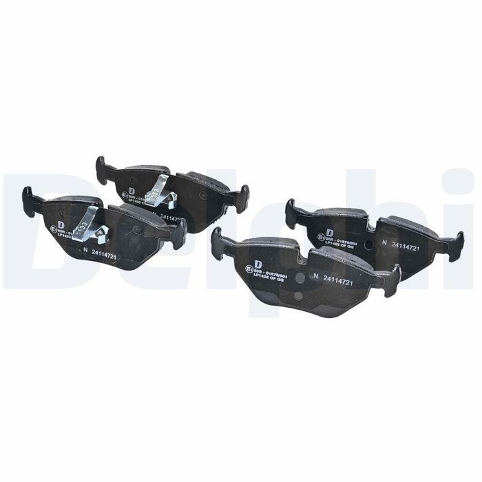 Bremsbelagsatz hinten , passt zu: BMW 3 (E36), 3 (E46), Z4 (E85), Z4 (E86); C...
