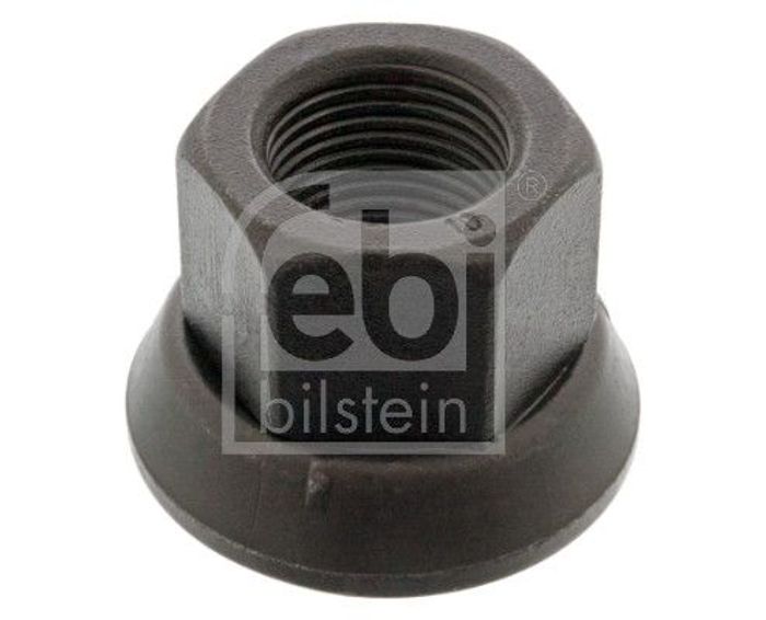 Radmutter hinten 7/8"-14UNFx34mm (Stahl / phosphatiert, flach) passt zu: VOLV...