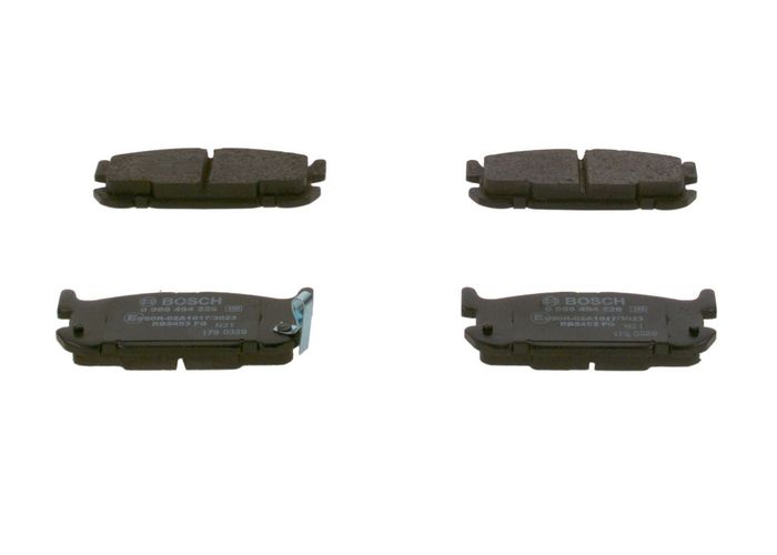 Bremsbelagsatz hinten , passt zu: MAZDA MX-5 II 1.6/1.8 05.98-10.05