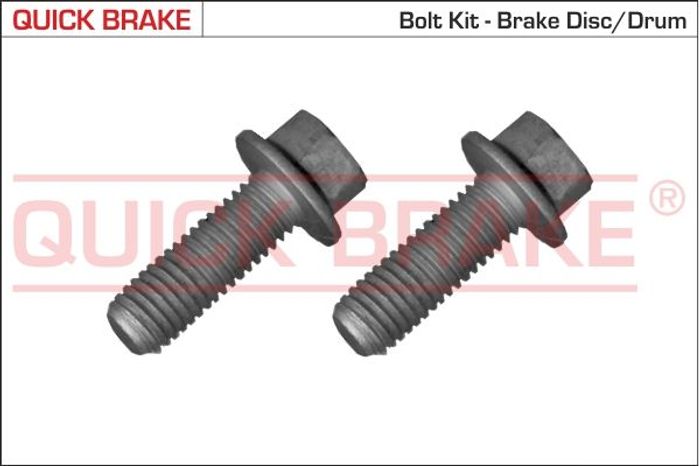 Montageschraube der Bremsscheibe vorne (M10x1,5x39 Verpackung: 2 Stück) passt...