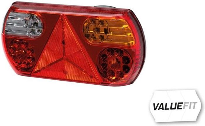 Lampe hinten L (LED, 12V, mit Blinker, nebellicht, rückfahrlicht, mit Bremsle...
