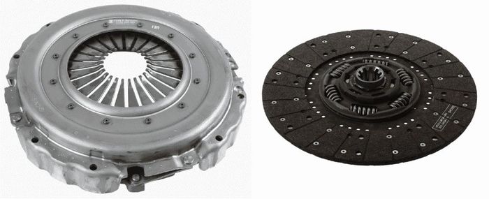 Kupplungssatz (395mm, kein Entriegelungslager) passt zu: MAN M 2000 L 08.95